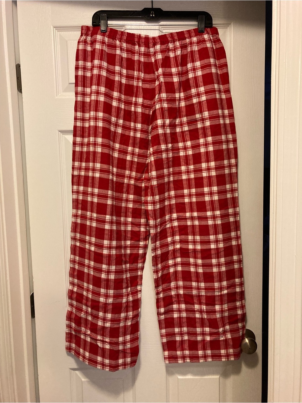 JCrew pajama pants in plaid cotton flannel